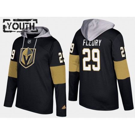 Kinder Vegas Golden Knights Marc-Andre Fleury 29 N001 Pullover Hooded Sweatshirt